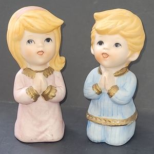 Vintage Homco Praying Children